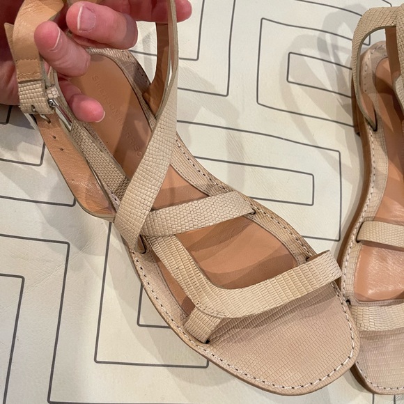 Sigerson Morison Strappy Leather Sandals - Picture 12 of 12